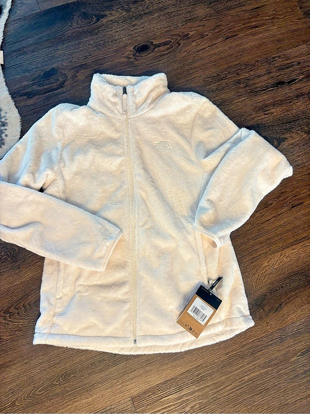 The North Face Women's Osito Jacket Fleece White Large